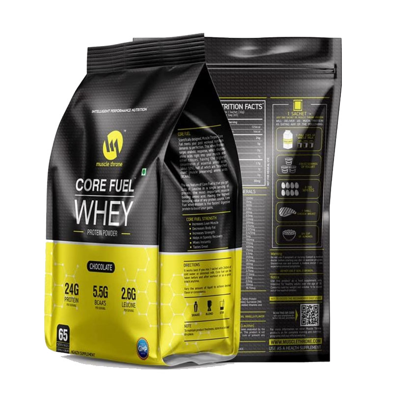 musclethrone corefuel whey protein with shaker – 2kg | free shipping