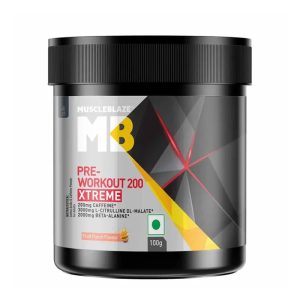 muscleblaze pre workout 200 xtreme, 200 g (copy)