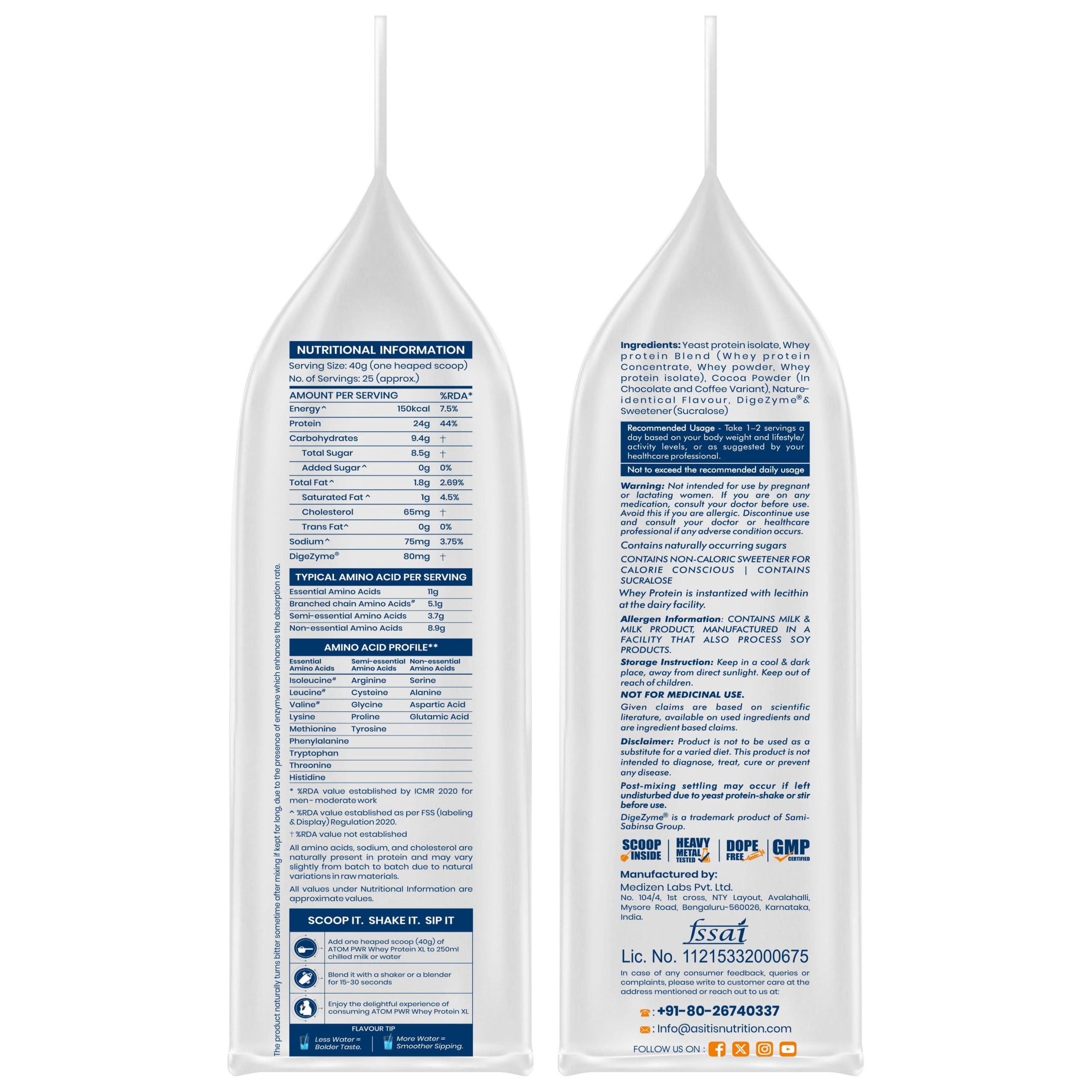 atom pwr whey protein xl 1kg mango fusion product side gusset image.jpg